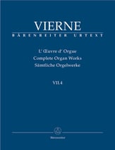 Complete Organ Works Vol. 4 Organ sheet music cover